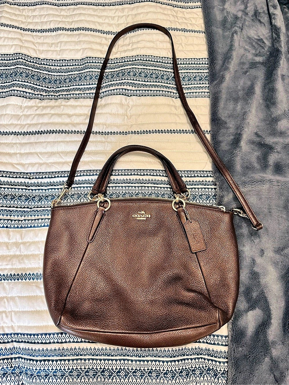 Coach Brown Shoulder Bag